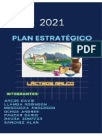 Informe - Planificación Estrategico MALCO - (Arcos, Llamba, Mosquera, Ochoa, Paucar, Raura, Sanchez)