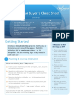 CRM Buyers Cheat Sheet