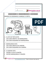 Alfabetizao Matemtica Lateralidade e Conceitos 1 Ano