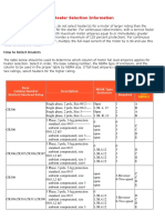 Heater Selection Information: How To Select Heaters