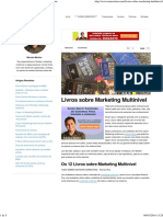 Livros Sobre Marketing Multinivel - MarceloM