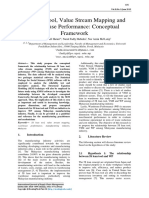 5S Lean Tool, Value Stream Mapping and Warehouse Performance: Conceptual Framework