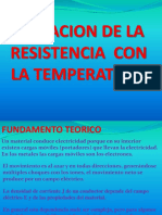 Practica 6 Variación de La Resistencia Temperatura