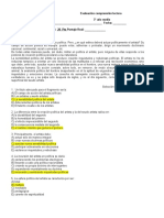 Evaluación Comprensión 3 Medio Con Respuestas Fila B-1