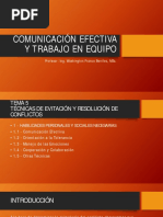 Tema 5 Técnicas de Evitación y Resolución de Conflictos