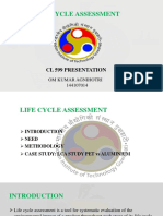 Life Cycle Assessment: CL 599 Presentation