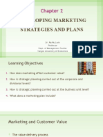 Developing Marketing Strategies and Plans