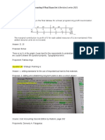 Proposed Answers For Accounting 8 Final Exam Set A Revision1 Series 2021