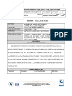 Universidad Francisco de Paula Santander Ocaña: Autores Facultad Plan de Estudios Director Título de La Tesis