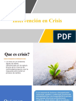 Intervencion en Crisis TEMA I