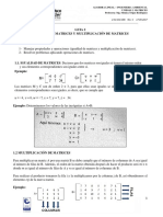 Guia 2 Multiplicacion de Matrices