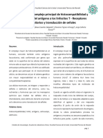 Moléculas Del Complejo Principal de Histocompatibilidad y Presentación Del Antígeno A Los Linfocitos T - Receptores Inmunitarios y Transducción de Señales