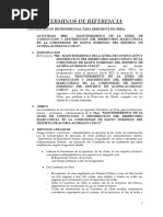 3.-TDR Residente de Obra 2021