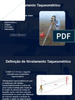 Nivelamento Taqueométrico: o Que É, o Que Significa, Origem, Fórmulas e Aplicações