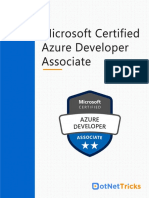 Microsoft Certified Azure Developer Associate