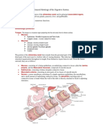 General Histology of The Digestive System