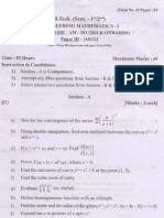 Maths 2009 May