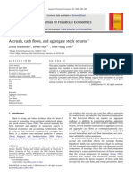 Accruals, Cashflow, Aggregate Stock Returns