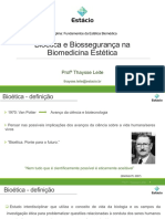 Aula 3 - Bioetica e Biossegurança