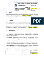 Prg-sst-008 Programa de Prevención Del Consumo de Alcohol, Tabaco y Otras Sustancias Psicoactivas