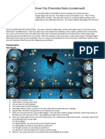 Batman: Gotham City Chronicles Rules (Condensed) : Preliminary Setup