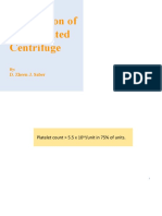 Calibration of Refrigerated Centrifuge: D. Zheen J. Saber