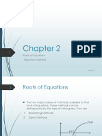 Roots of Equations - Bisection Method