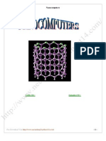 Seminar Report On Nano Computers