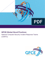 Gfce Global Good Practices: National Computer Security Incident Response Teams (Csirts)