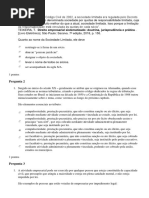 Atividades 05 (Prova) DIREITO APLICADO