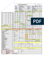 Daily Drilling Report