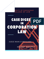 Case Digest in Corporation Law - Melchor, Maryjoy P.