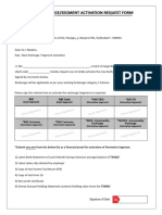 New Exchange/Segment Activation Request Form: To, Angel Broking Limited