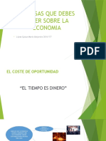 50 Cosas Que Debes Saber Sobre La Economia