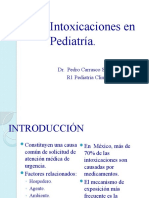 Intoxicaciones en Pediatría