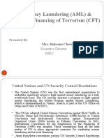 Anti Money Laundering (AML) & Combating Financing of Terrorism (CFT)