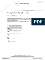 Stability Analysis of Slug Flow Control: Systems Science & Control Engineering