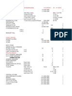 Spaces:Semi Public Standard (SQM) Occupancy No - of Units: Administration