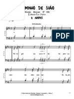 Avulsos Com Partitura Separado 026e Av TV Caminho de Siao 4 Naipes