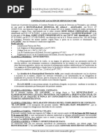 CONTRATO DE LOCACIÓN DE SERVICIOS N 01 JLCH - ASESORIA