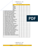 NOTAS I TRIMESTRE 5to A 2021