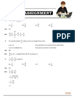 Rational and Irrational Numbers Part 1 Assignment