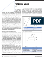 Asymmetric Cylindrical Gears