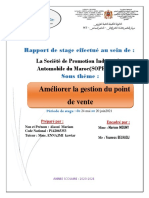 Rapport de Stage Alaoui