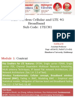 Sub: Wireless Cellular and LTE 4G Broadband Sub Code: 17EC81