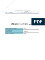 Site Name: L4371Ksi - Mal - Ibs: Lte Single Site Verification Report