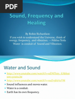 Sound, Frequency and Healing Presentation