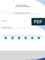 Intoduction in Petroluem Enginnering