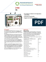 Relay Test Sets: SVERKER 750/780