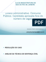 Aula EMERJ - Direito Administrativo. Preteric¿a¿o Nomeac¿a¿o